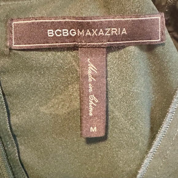 BCBGMaxAzria White Asymmetrical Sleeveless V-Neck Sundress - Picture 6 of 6